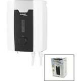 Go İthalat Jumbo Premium Beyaz Su Isıtıcı Elektrikli Şofben Duş Başlık 7 Emniyet Termostat 3 Kademeli 8000W (784)