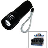 Go İthalat LED GOLD ORION HIGHLIGHTING ALUMİNUM FLASHLİGHT PİLLİ ZOOMLU EL FENERİ METAL KASA (5314)
