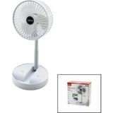 Go İthalat Masa Üstü Vantilatör USB Şarjlı Katlanır Fan=16.4cm - Uzayan AYAK=12.5-19CM 180 Derece Dönebilen Telefonluklu Bwfn-11 (5582)