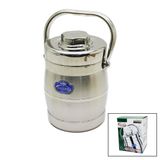 Go İthalat Metal Kova 3lü Sefer Tası Saklama Kabı 1.6lt