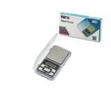 Go İthalat MİNİ=6X12CM HASSAS TARTI - TERAZİ 300GR/0.01GR ŞEFFAF PLS.KAPAKLI - PİLLİ= 2PCS İNCE (50001)