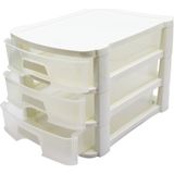 Go İthalat No:4 Çekmece 3 Katlı 27.8X35.5X25.5CM (5517) - Renkli