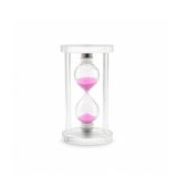 Go İthalat ORTA CAM KUM SAATİ CAM STANDLI= ÇAP: 6.8CM-YÜKSEKLİK: 12CM (5477)