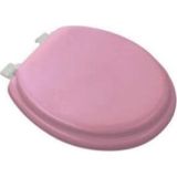 Go İthalat Pembe Yumuşak Klozet Kapak Büyük Puf 42X41 Cm