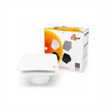 Go İthalat PLASTİK ASPİRATÖR 100 BEYAZ BANYO TUVALET HAVALANDIRMA ASPİRATÖRÜ 12W EBT-100SB (5680)