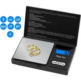 Go İthalat Professional Hassas Terazi 500 Gram Kapasiteli 0.1 Hassasiyetli Dijital Kapaklı Tartı (5582) - Siyah