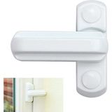 Go İthalat Pvc Pimapen Pencere Cam Balkon Kapısı Güvenli Emniyet Kilidi (5673) - Beyaz