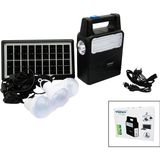 Go İthalat SOLAR SEYYAR PANELLİ - FİŞ ŞARJLI 2İN1 DİKEY MODEL EL FENERİ - 3 PARÇA AMPUL KABLOLU - POWERBANK (5314)