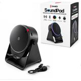 Go İthalat Soundpad 5ın1 - 5W - 2000MAH Temas Ile Ses Yükseltme - Telefon Stand - Usb-C Şarj Siyah Indiksiyon Ses Yükseltici Bluetooth Hoparlör Speaker EKD-S10 (5468)