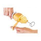 Go İthalat Spiral Patates Dilimleyici Aparat Çubukta Patates Cips Yapma