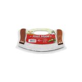 Go İthalat STEEL MOON ÇİFT AHŞAP SAPLI ZIRH BIÇAK KESİCİ - DOĞRAYICI 24 x 14 x 1,5 cm (784)