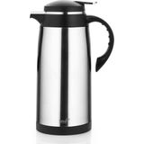 Go İthalat Teba 1.3litre Içi Cam Dışı Çelik Termos (5582) - Gri