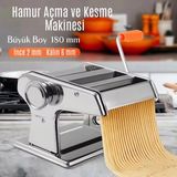 Go İthalat Tuğra Çelik 180 mm Erişte Makarna Kesme Makinesi