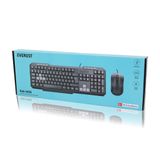 Go İthalat Usb Kablolu Klavye - Mouse Set Q Klavye 1200Dpi Mouse Km-1435 (4745)