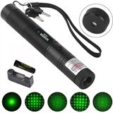 Go İthalat Wison WS-503 100MW 3.7V 3200 Mah Desen Başlıklı Şarjlı Yeşil Lazer Pointer (5250)