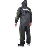 Go-Out Şapkalı Kapişonlu Su Geçirmez PVC Motorcu Yağmurluk Alt Üst Takım Dikişsiz Garantili - 2XL