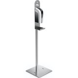 Go Sensör 1 lt Metal- Gri Otomatik Sensörlü Sabun Makinesi ve Dezenfektan Standı