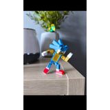 Go Sonic the hedgedog kirpi sonic lego minecraft hareket ettirilebilir figür oyuncak