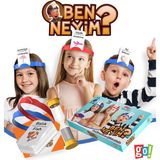 Go Toys Ben Neyim? Eğitici Aile Çocuk Kutu Oyunu 3+ Yaş Eğlenceli Oyun 2-6 Oyuncu İçin