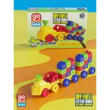 Go Toys Ilk Harf Trenim 56 Parça Yapı Blok Seti Hediyelik Eğlenceli Yapı Oyuncakları