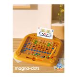 Go Toys Magnetic Dots- Steam Manyetik Kodlama Tableti Turuncu Ekransız Oyun Aktivitesi Manyetik Yapı Bloklar