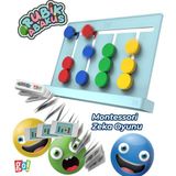 Go Toys Rubik Abaküs Montessori Zeka Oyunu Eğitici Oyuncak - Renkli