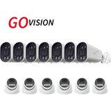 Go Vision 13 Adet 2mp Ahd Güvenlik Kamerası – Full Hd, Gece Görüşlü