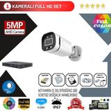 Go Vision 1'li 2mp Ahd Güvenlik Kamera Seti – Full Hd, Gece Görüşlü, Kayıt Cihazı Dahil - yok