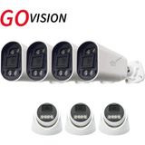 Go Vision 7 Adet 2mp Ahd Güvenlik Kamerası – Full Hd, Gece Görüşlü - Yok