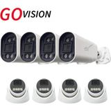 Go Vision 8 Adet 2mp Ahd Güvenlik Kamerası – Full Hd, Gece Görüşlü