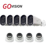 Go Vision 9 Adet 2mp Ahd Güvenlik Kamerası – Full Hd, Gece Görüşlü