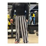Goat Giyim Sonte Renkli Çizgili Jogger Cepli Rahat Kalıp Oversize Spor Gym Erkek Eşofman Altı Siyah Beyaz Gri