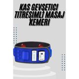 Göbek Inceltme Kemeri Kas Gevşetici Masaj Aleti Titreşimli Masaj Kemeri KAYALI27-Y7898UKY - 000-Siyah