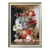 GoblenAL M19M Vintage Çiçekli Dokuma Kumaş - Kırlent, Çanta, Tablo ve Tekstil Tasarımları - 80x60 cm
