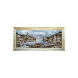 GoblenAL M25 Dokuma Kumaş - Manzara - Kırlent, Çanta, Tablo, Döşeme, Hobi Projeleri, DIY - 135x55 cm