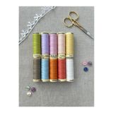 goblenkanaviçe Gutermann Dikiş İpliği Pastel Renkler Seti 10 adet