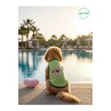 Gobo Patili Aşk Desenli Kedi Ve Köpek Kıyafeti–Sevimli Evcil Hayvan Tişörtü Elbisesi , Farklı Renk