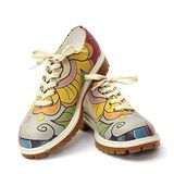Goby TMK6513 Flowers Oxford Renkli Kadın Ayakkabı