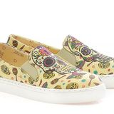 Goby VN4406 Skull Kadın Sneaker Ayakkabı