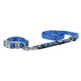 GOBYPET Airmesh Köpek Gezdirme Boyun Tasma Seti XS - Küçük Irk Köpek ve Kedi Gezdirme Tasması (Nefes Alabilen File Kumaş, 3-5 kg) (lacivert)