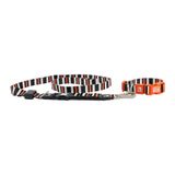 GOBYPET Airmesh Köpek Gezdirme Boyun Tasma Seti XS - Küçük Irk Köpek ve Kedi Gezdirme Tasması (Nefes Alabilen File Kumaş, 3-5 kg)(çizgili)