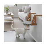 Gobypet Kalorifer Petek Radyatör Yatağı – Oval Yapılı, Askılı Tasarım, Ahşap Taşıyıcılı Konfor Alanı (Gri) - 001-Renkli - 100 x 100 cm