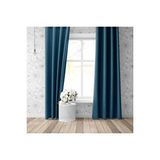 Goccia Home Blackout Karartma Tek Kanat Fon Perde Indigo Mavi