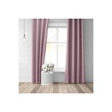 Goccia Home Blackout Karartma Tek Kanat Fon Perde Pudra Pembe