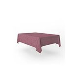 Goccia Home Kadife Dokulu Masa Örtüsü Gül Kurusu Rengi Pembe