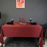 Goccia Point Masa Örtüsü Bordo