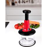 Goceng Yakut Usten Basmalı El Rondo Blender Çelik Bıcaklı - Kırmızı