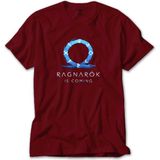 God Of War Ragnarok Is Coming Kırmızı Tişört Liyada - 2XL
