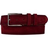 GoDeri %100 Hakiki Deri 4 cm Bordo Süet Kemer Kot,kanvas Uyumlu Süet_bordo - 125 cm - 00 Bordo