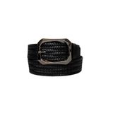 GoDeri %100 Hakiki Deri, Gümüş Tokalı Siyah Kadın Kot Kemeri 4 Cm TYC00419804011